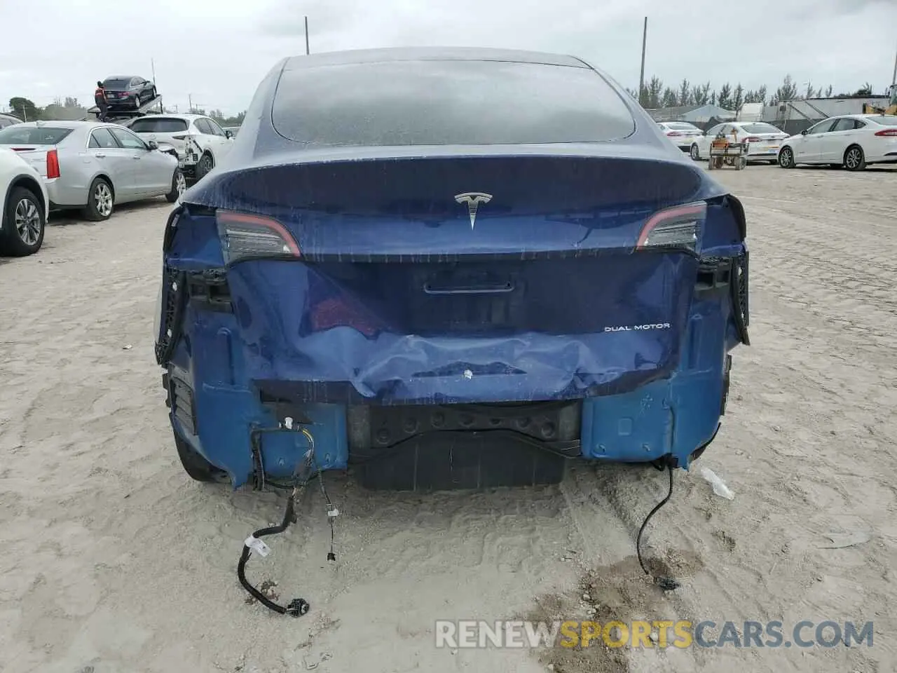 6 Фотография поврежденного автомобиля 7SAYGDEE5PF787794 TESLA MODEL Y 2023