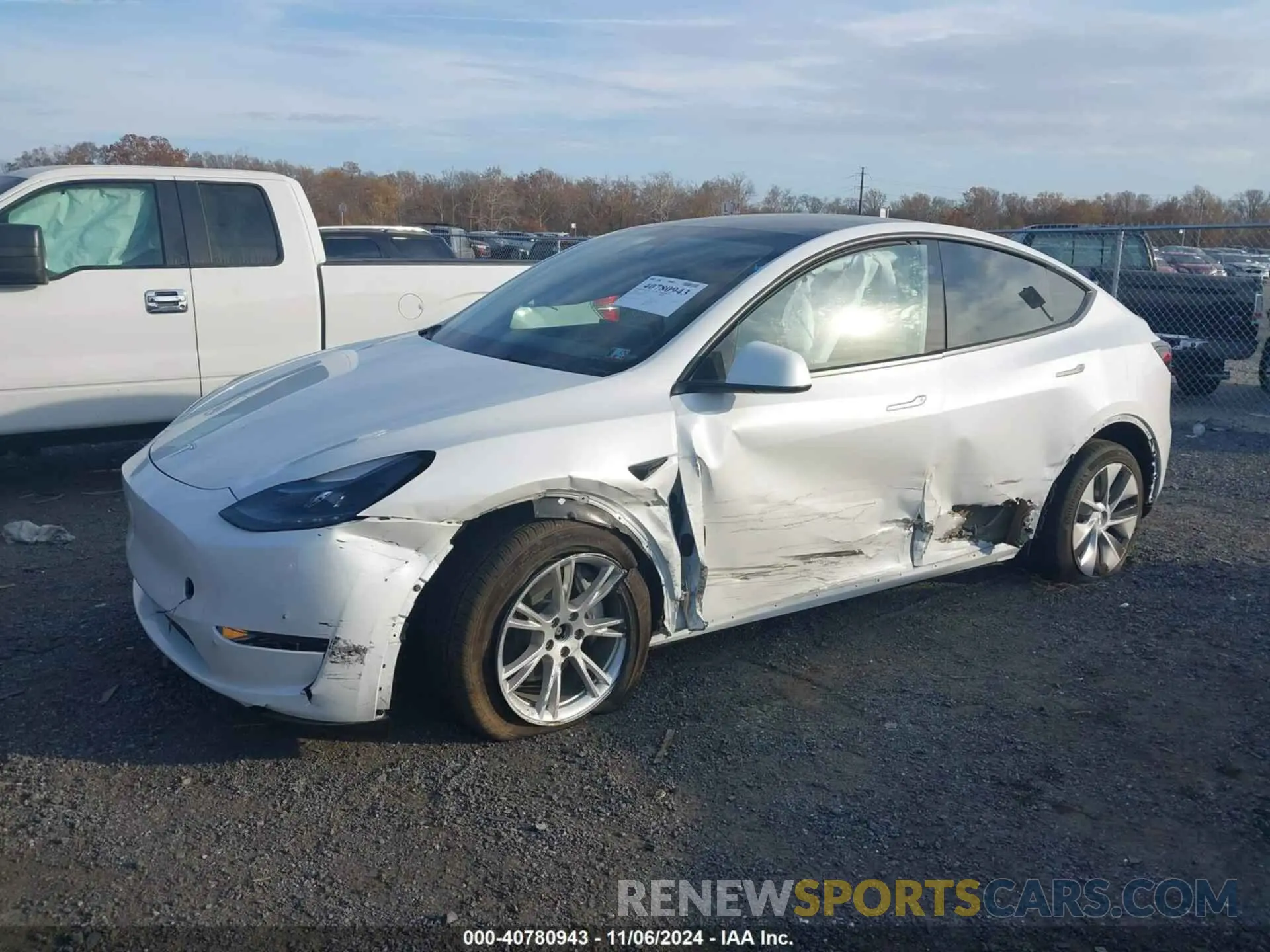 6 Фотография поврежденного автомобиля 7SAYGDEE5PF799248 TESLA MODEL Y 2023