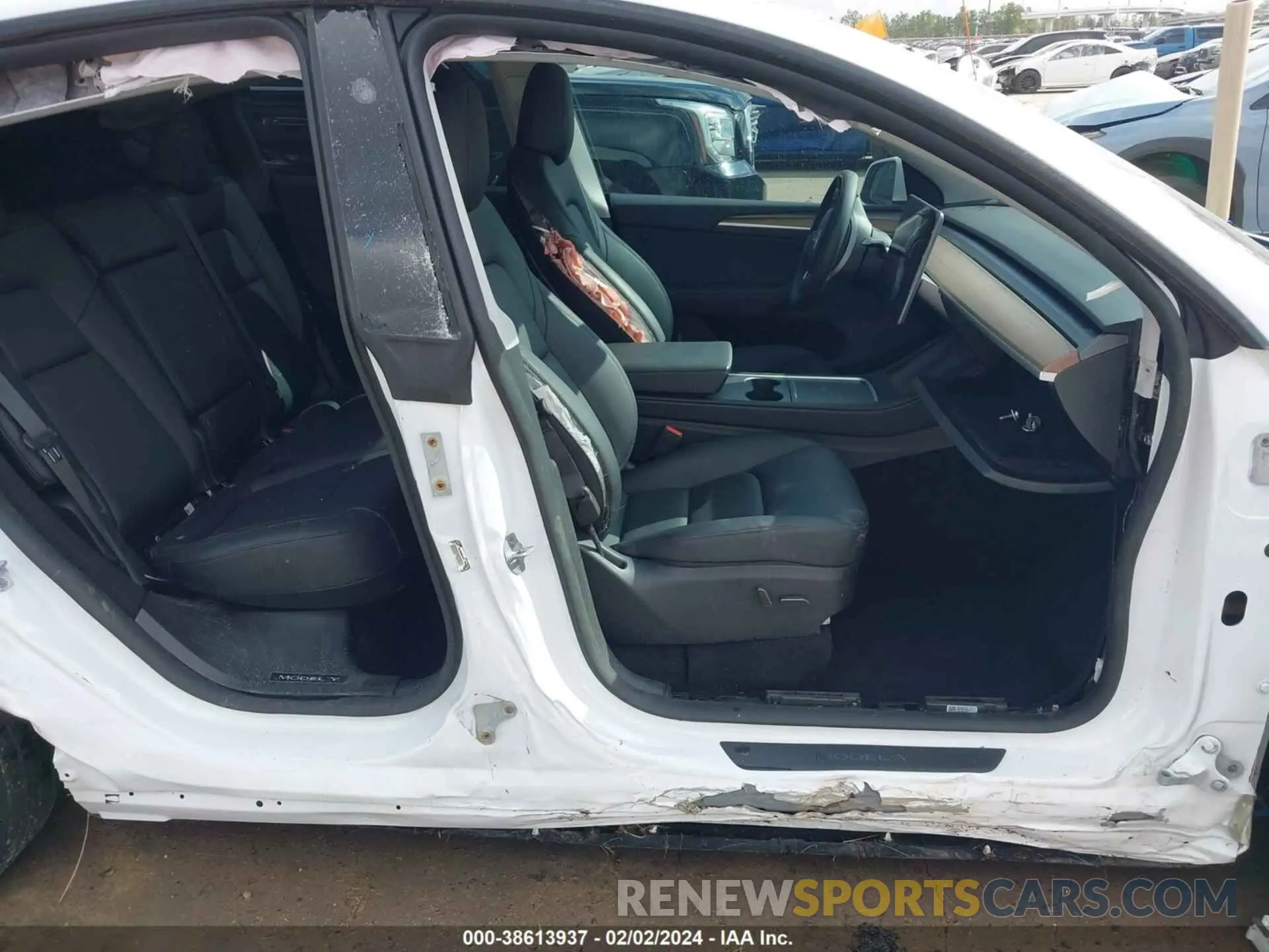 13 Фотография поврежденного автомобиля 7SAYGDEE5PF808417 TESLA MODEL Y 2023
