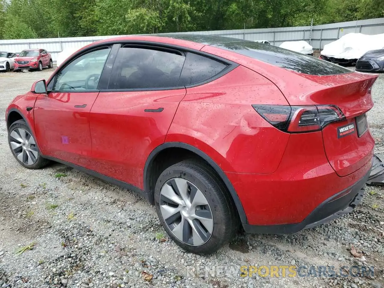 2 Photograph of a damaged car 7SAYGDEE5PF809146 TESLA MODEL Y 2023