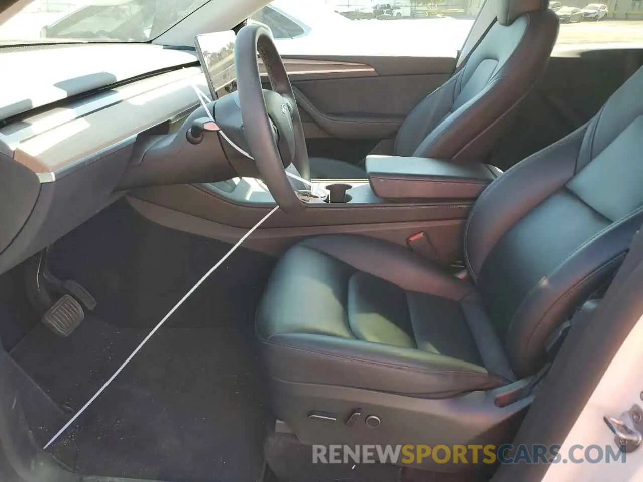 7 Photograph of a damaged car 7SAYGDEE5PF812029 TESLA MODEL Y 2023