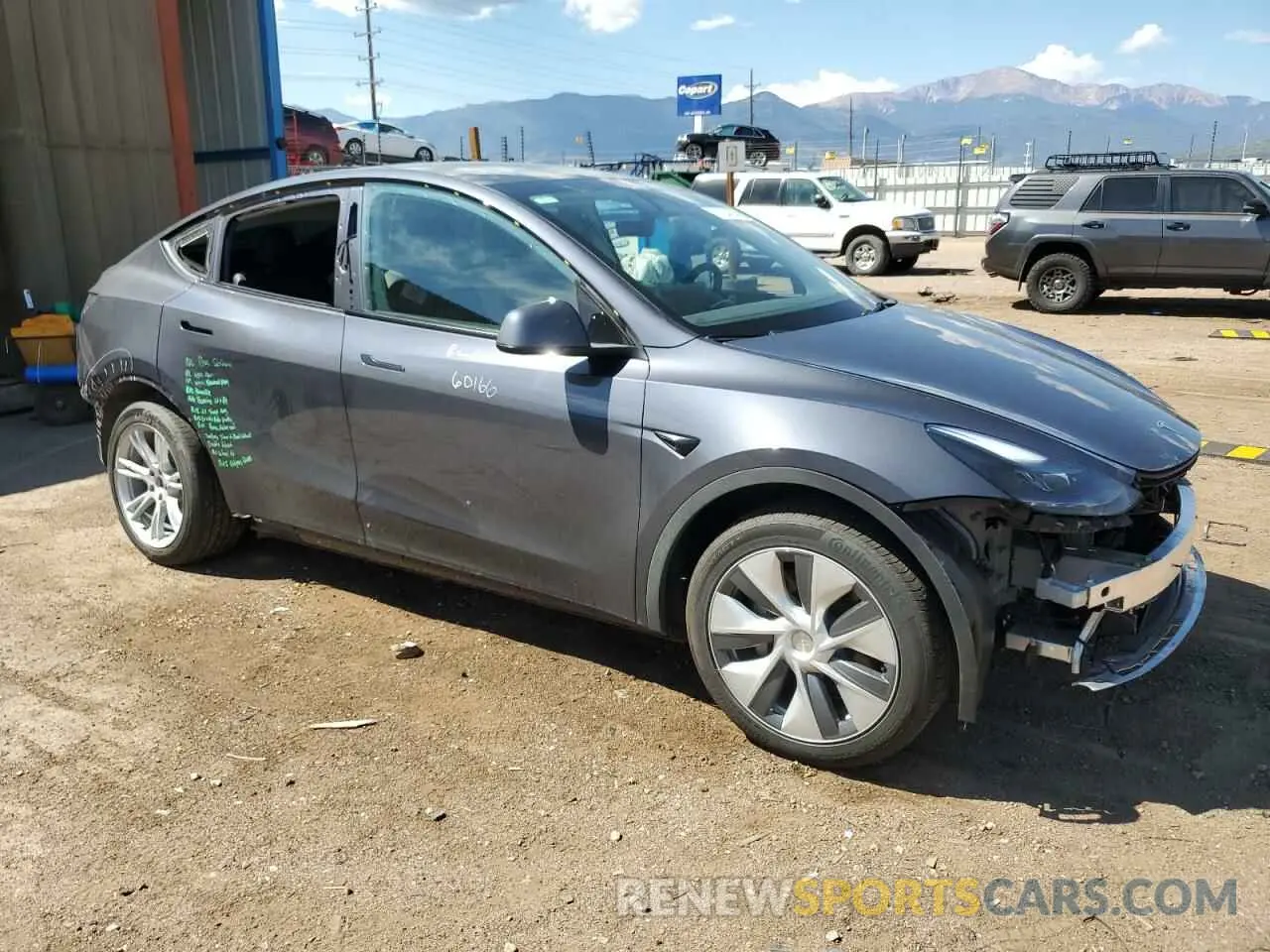 4 Фотография поврежденного автомобиля 7SAYGDEE5PF848822 TESLA MODEL Y 2023