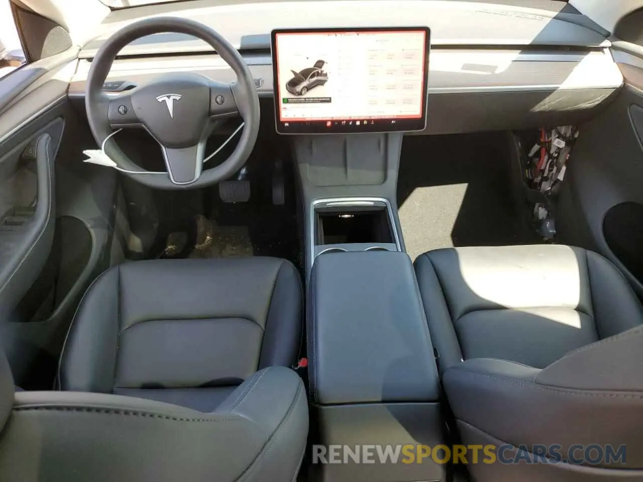 8 Фотография поврежденного автомобиля 7SAYGDEE5PF848822 TESLA MODEL Y 2023