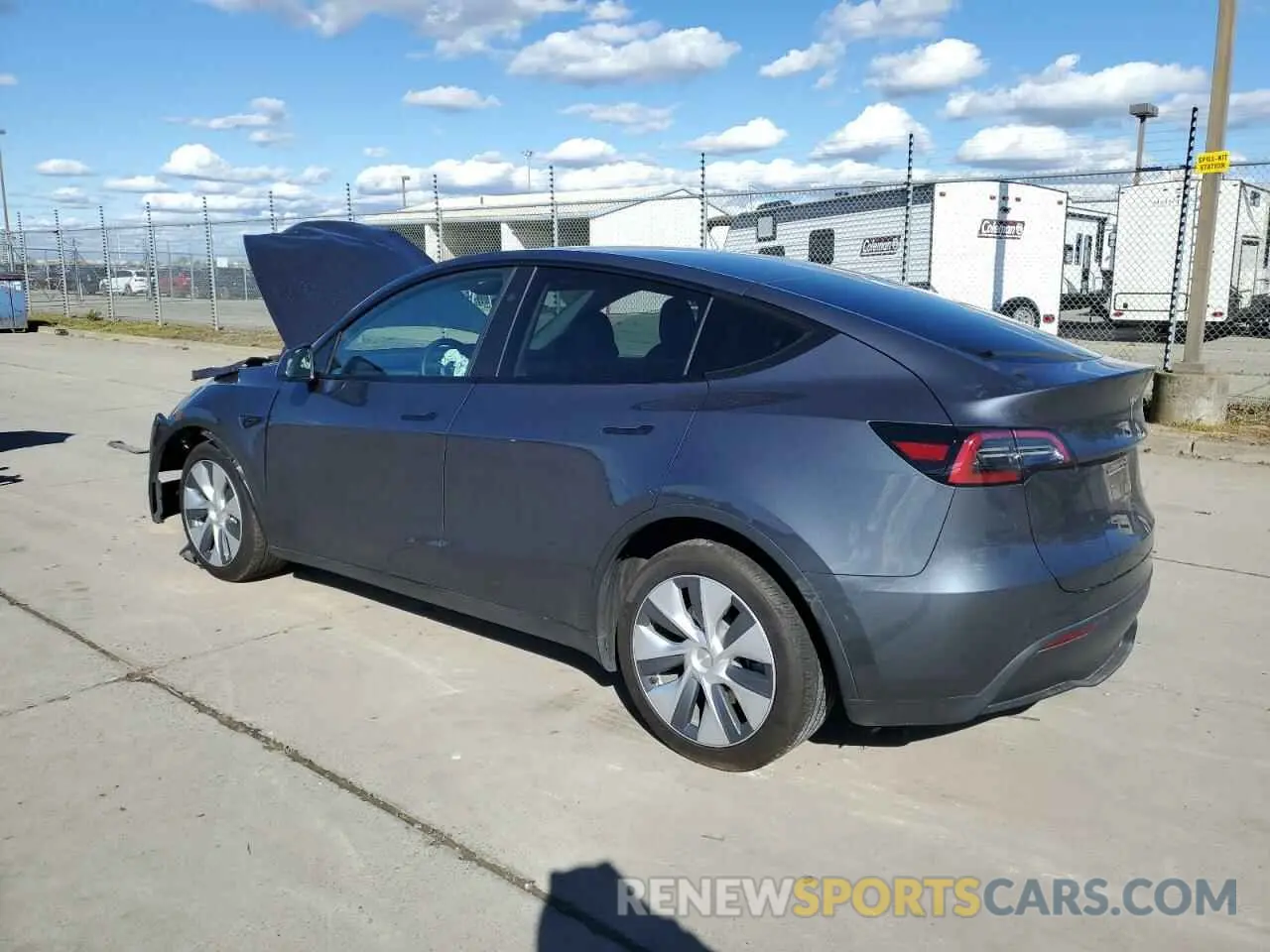 2 Photograph of a damaged car 7SAYGDEE5PF851803 TESLA MODEL Y 2023