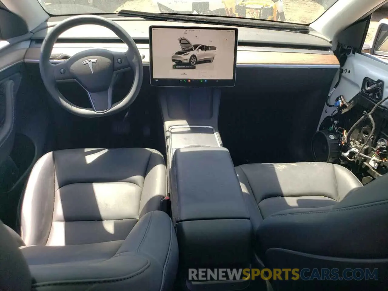 8 Фотография поврежденного автомобиля 7SAYGDEE5PF861196 TESLA MODEL Y 2023