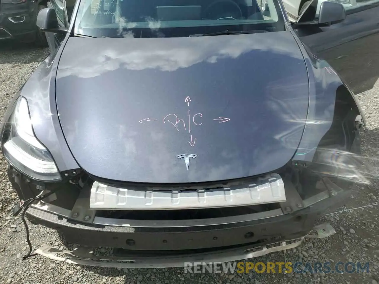 12 Фотография поврежденного автомобиля 7SAYGDEE5PF884462 TESLA MODEL Y 2023