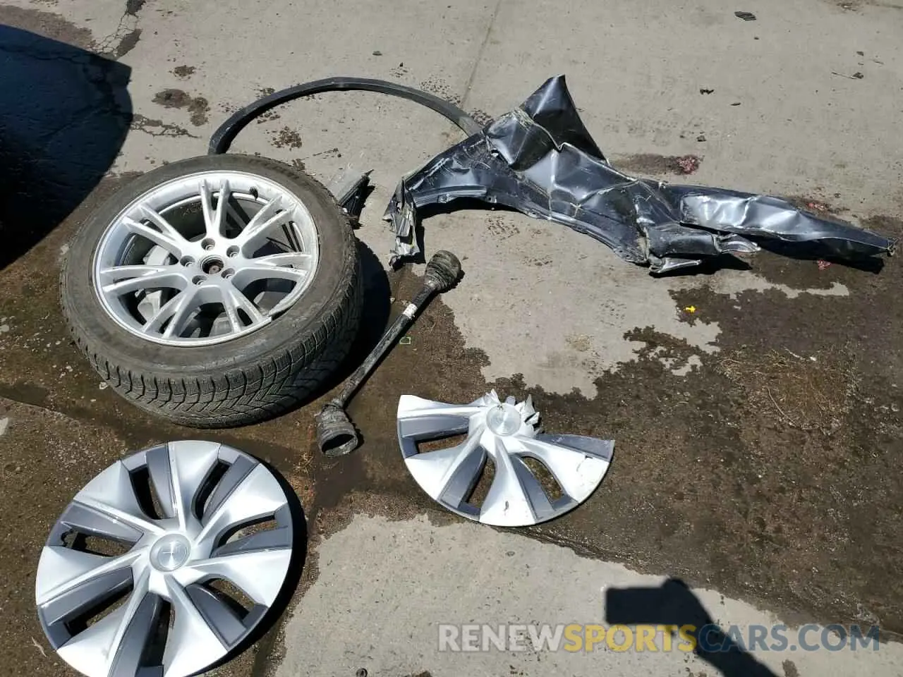13 Фотография поврежденного автомобиля 7SAYGDEE5PF892335 TESLA MODEL Y 2023