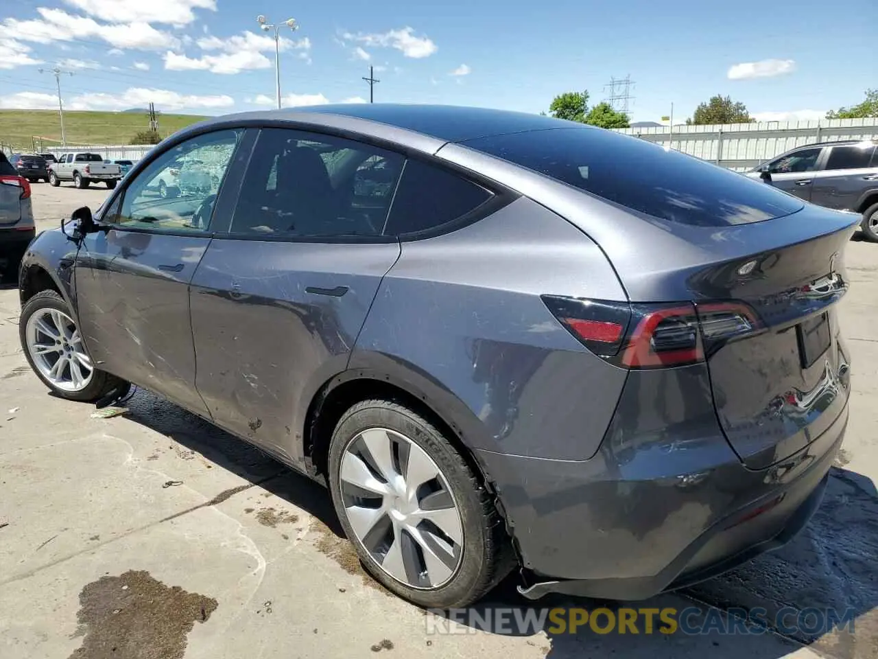 2 Фотография поврежденного автомобиля 7SAYGDEE5PF892335 TESLA MODEL Y 2023