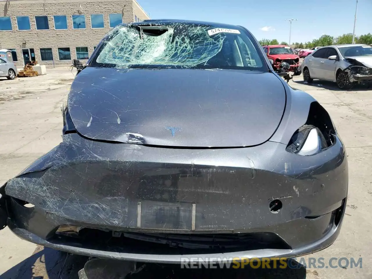 5 Фотография поврежденного автомобиля 7SAYGDEE5PF892335 TESLA MODEL Y 2023