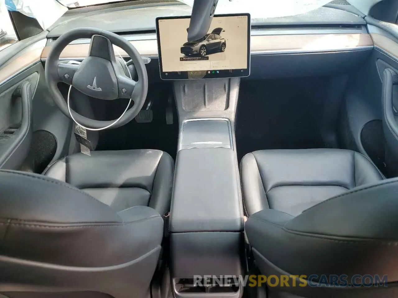 8 Фотография поврежденного автомобиля 7SAYGDEE5PF892335 TESLA MODEL Y 2023