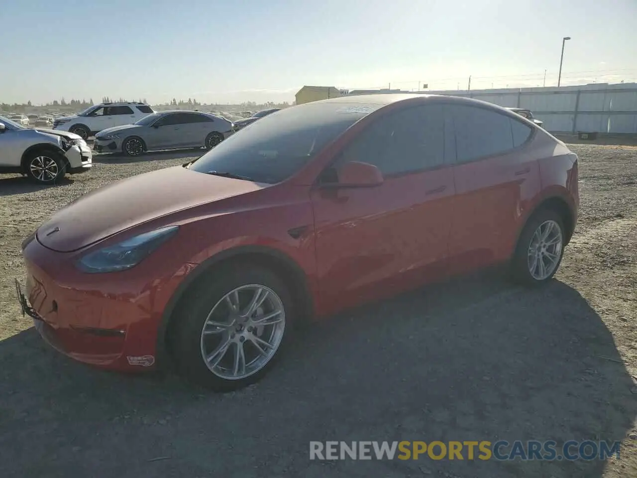 1 Photograph of a damaged car 7SAYGDEE5PF899365 TESLA MODEL Y 2023
