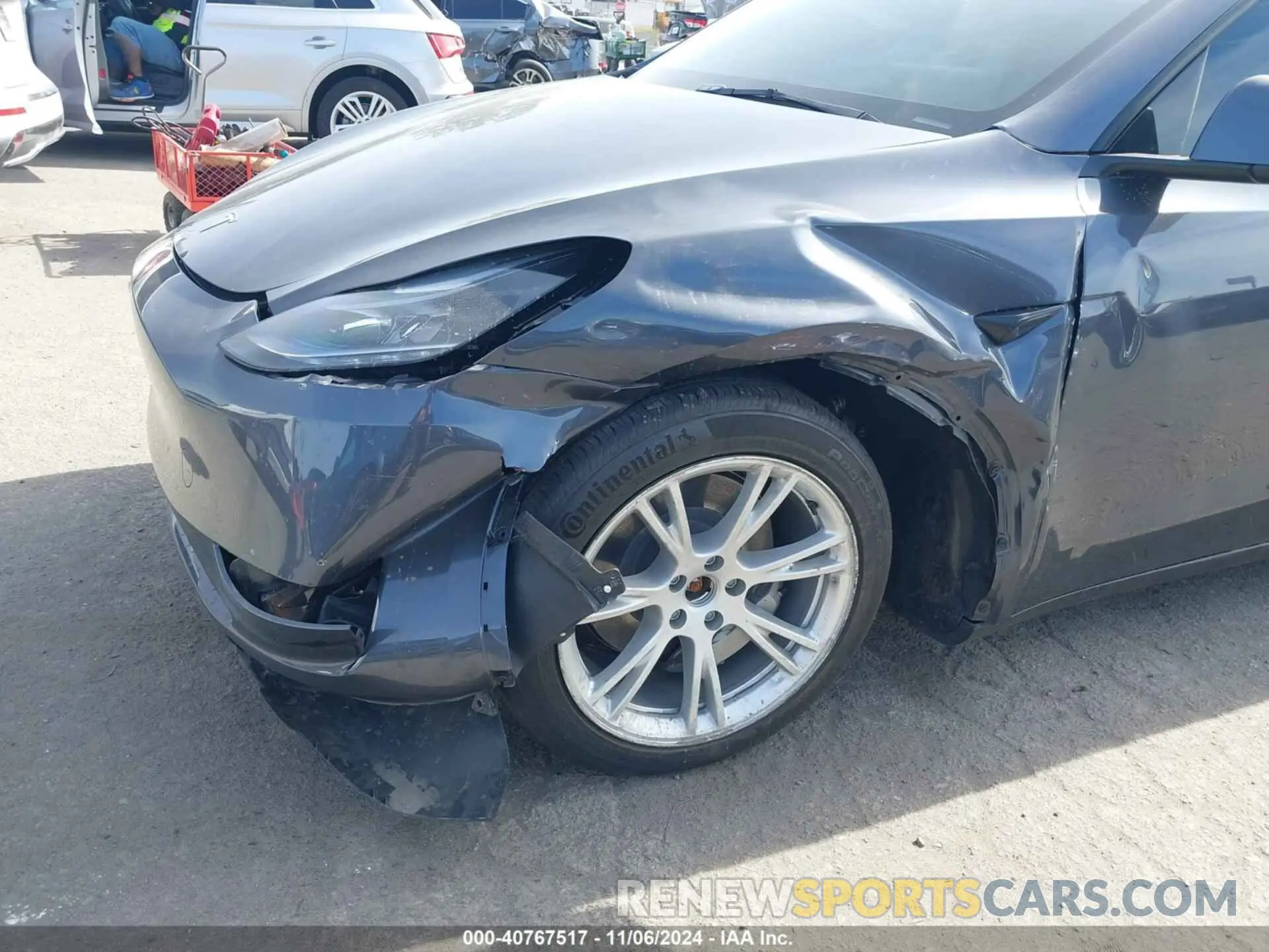 6 Photograph of a damaged car 7SAYGDEE5PF909067 TESLA MODEL Y 2023
