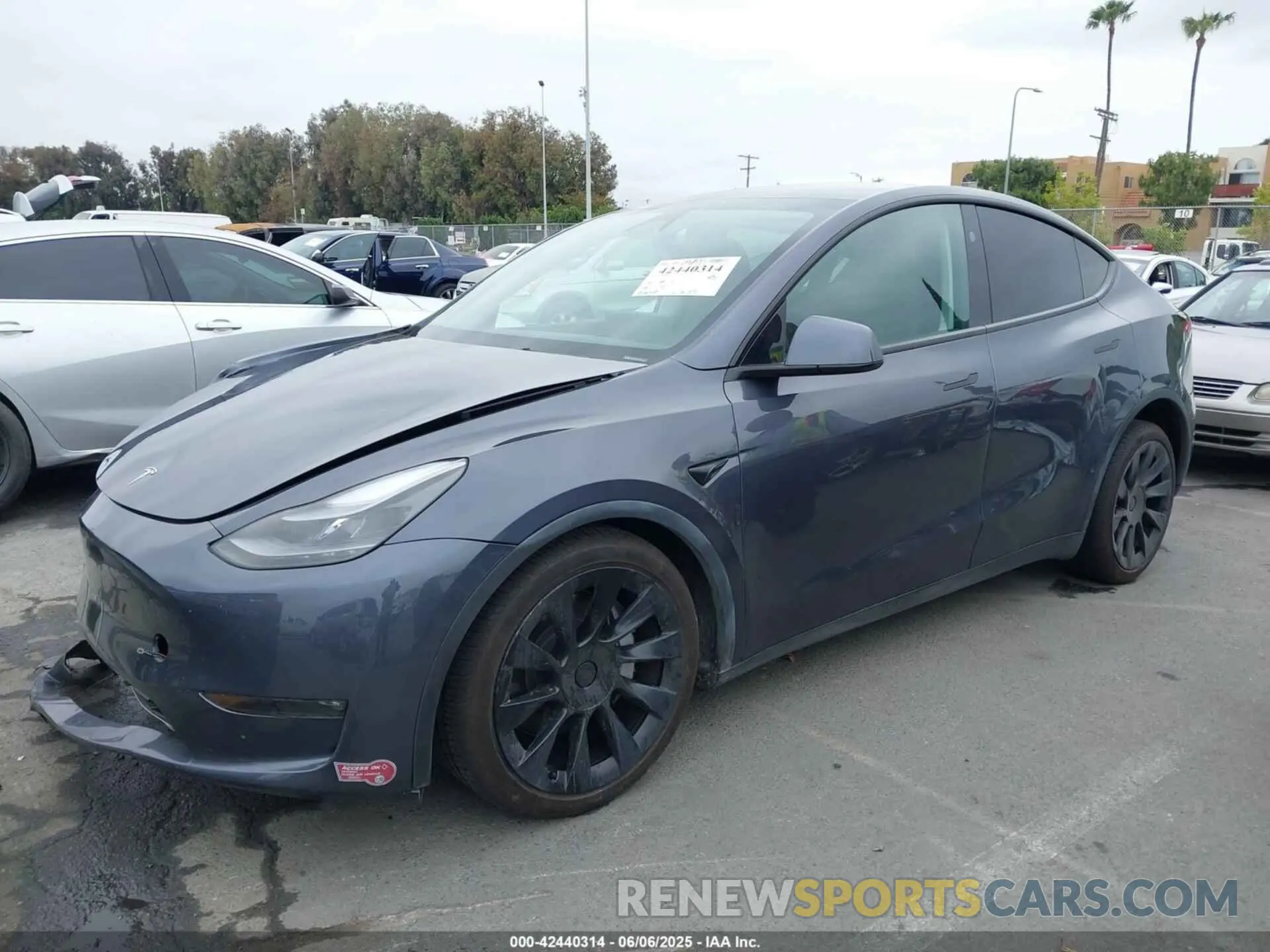 2 Photograph of a damaged car 7SAYGDEE5PF916715 TESLA MODEL Y 2023