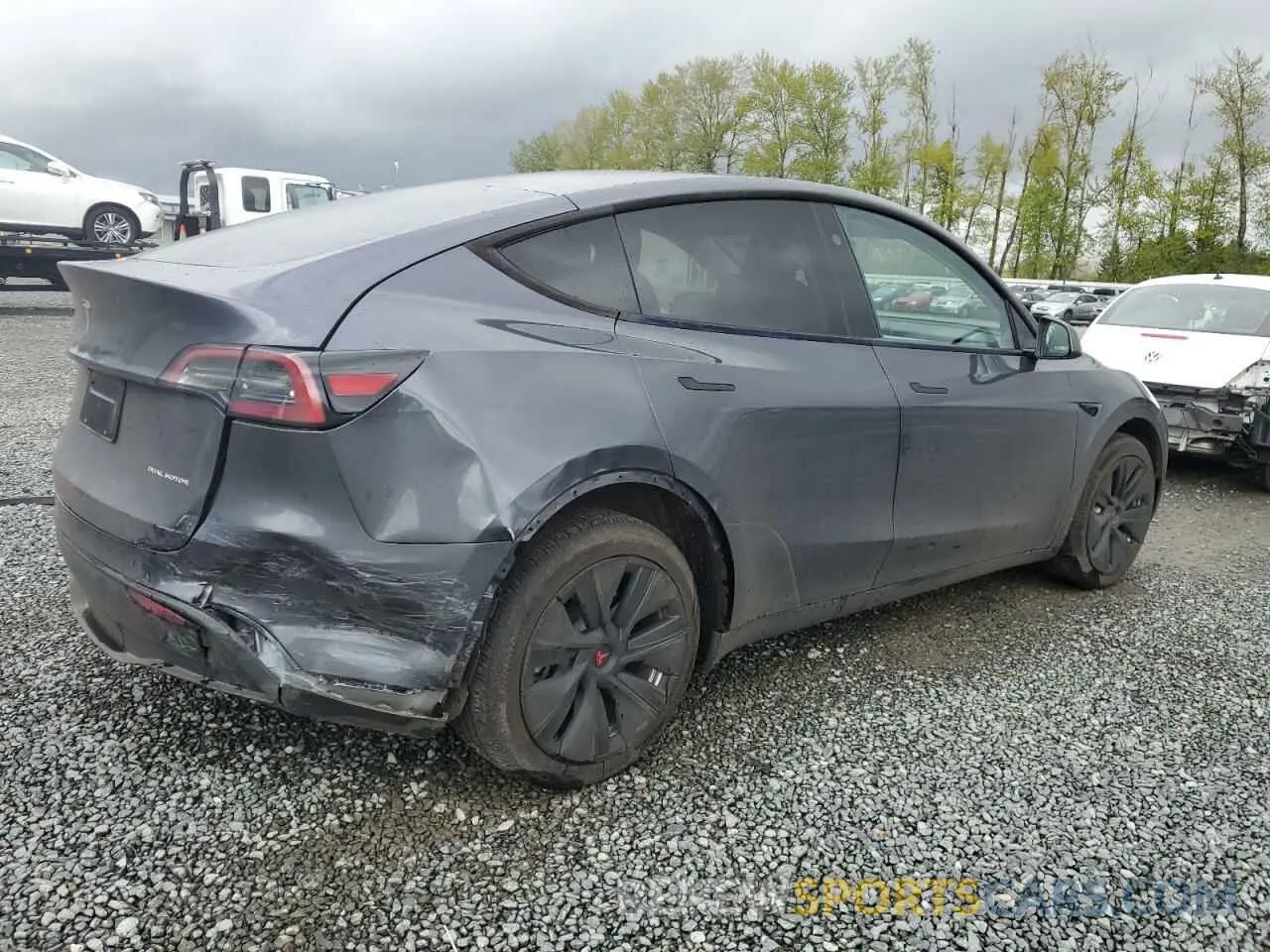 3 Photograph of a damaged car 7SAYGDEE5PF918853 TESLA MODEL Y 2023