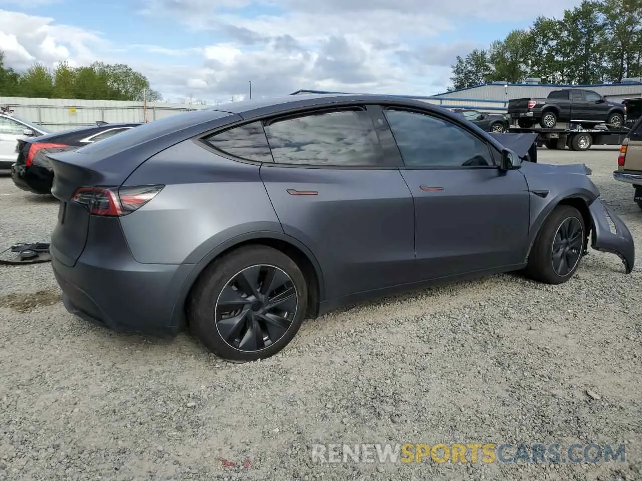 3 Фотография поврежденного автомобиля 7SAYGDEE5PF921915 TESLA MODEL Y 2023