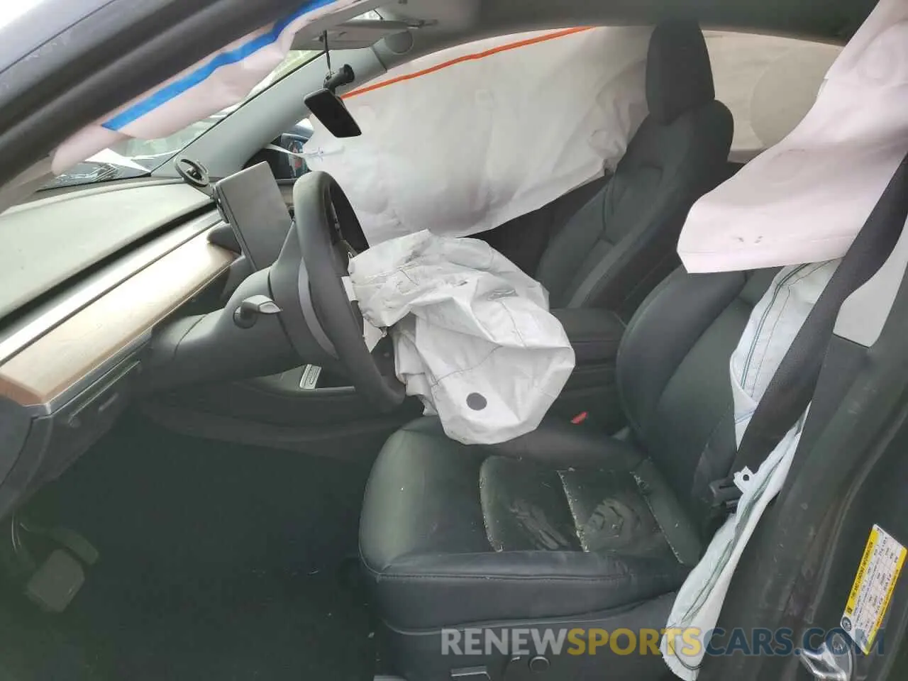 7 Фотография поврежденного автомобиля 7SAYGDEE5PF921915 TESLA MODEL Y 2023
