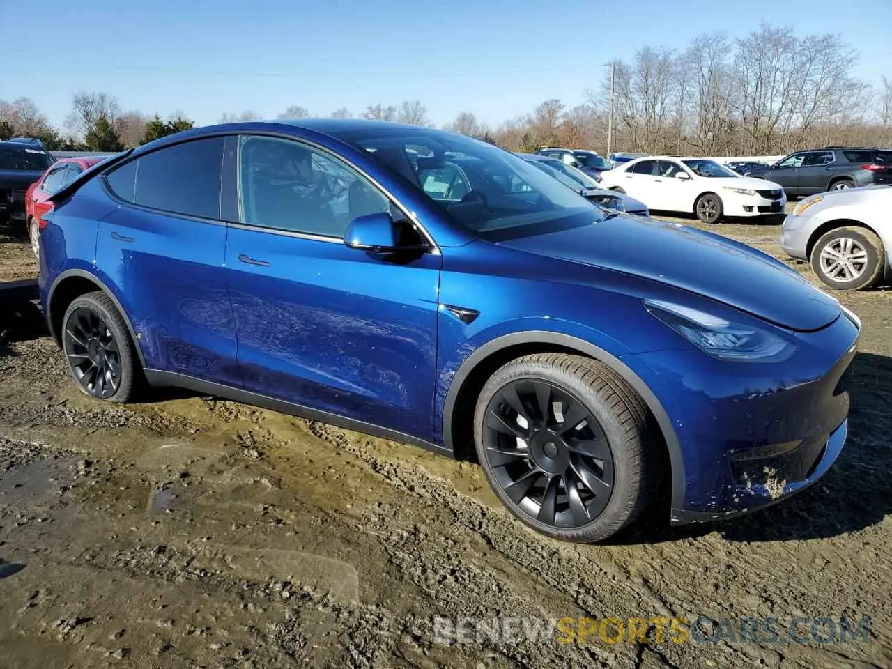 4 Photograph of a damaged car 7SAYGDEE6PA024258 TESLA MODEL Y 2023