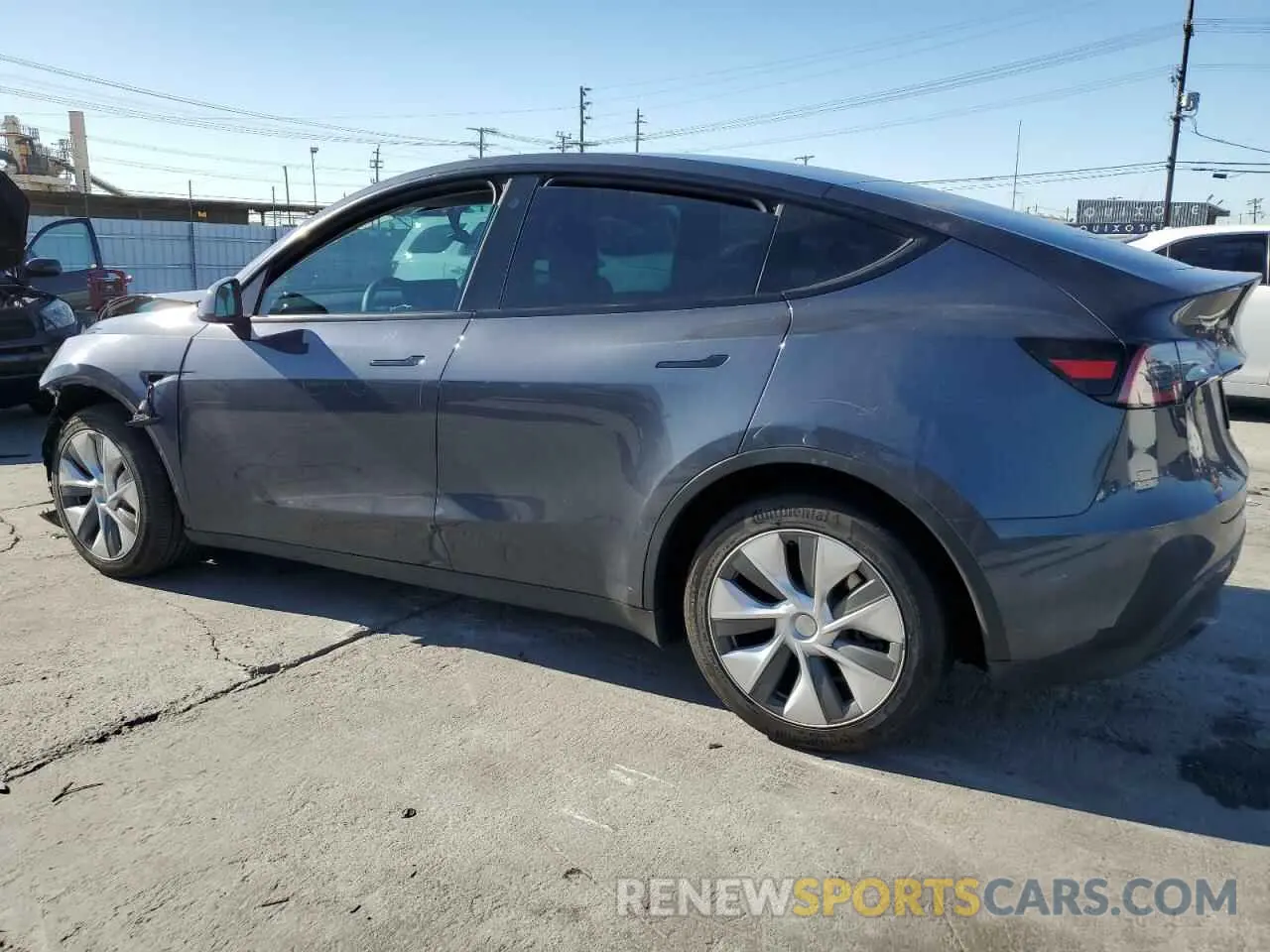 2 Фотография поврежденного автомобиля 7SAYGDEE6PA032862 TESLA MODEL Y 2023