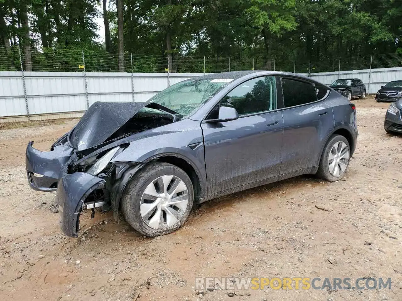 1 Photograph of a damaged car 7SAYGDEE6PA038113 TESLA MODEL Y 2023