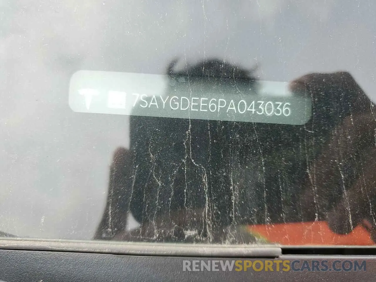 12 Photograph of a damaged car 7SAYGDEE6PA043036 TESLA MODEL Y 2023