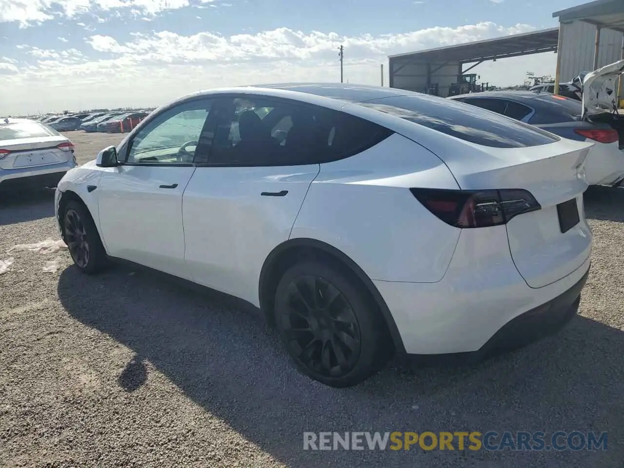 2 Photograph of a damaged car 7SAYGDEE6PA054277 TESLA MODEL Y 2023