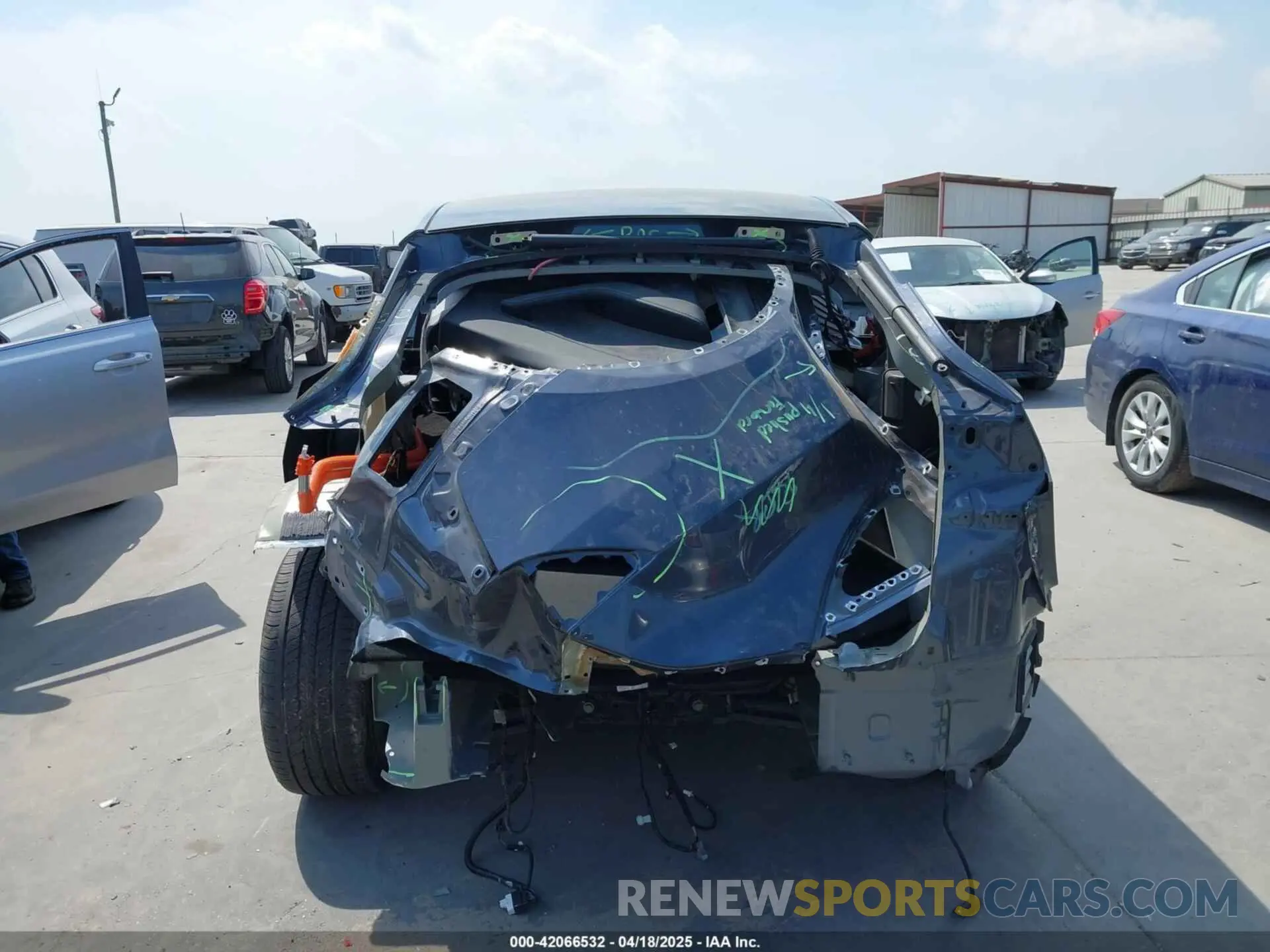 17 Фотография поврежденного автомобиля 7SAYGDEE6PA073931 TESLA MODEL Y 2023