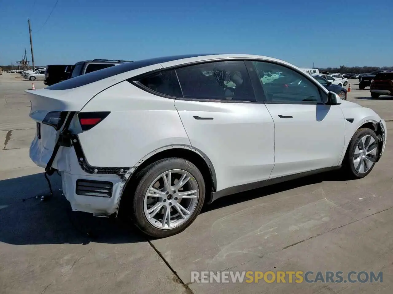 3 Фотография поврежденного автомобиля 7SAYGDEE6PA078787 TESLA MODEL Y 2023