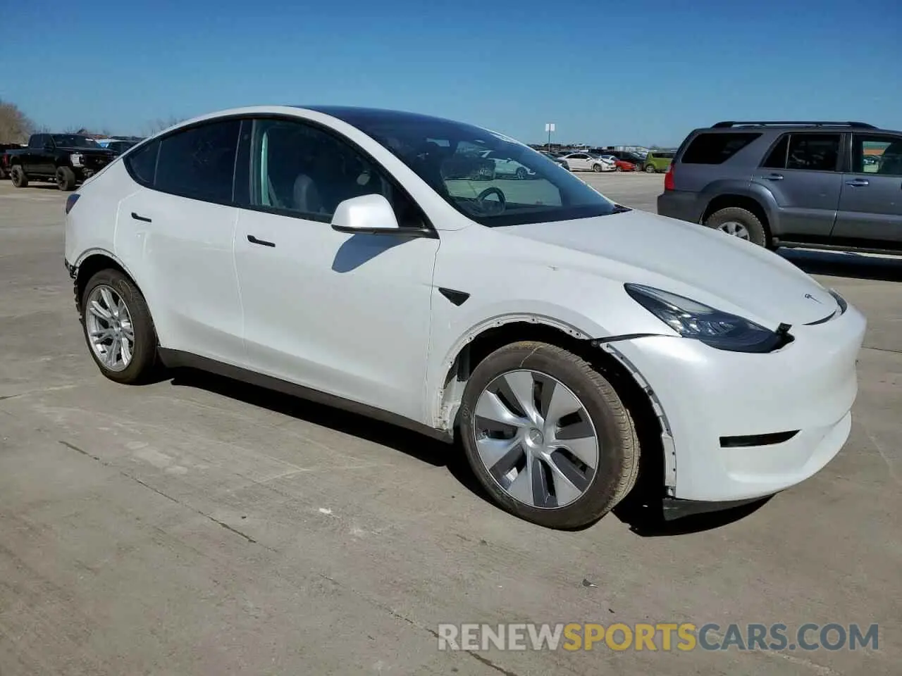 4 Фотография поврежденного автомобиля 7SAYGDEE6PA078787 TESLA MODEL Y 2023
