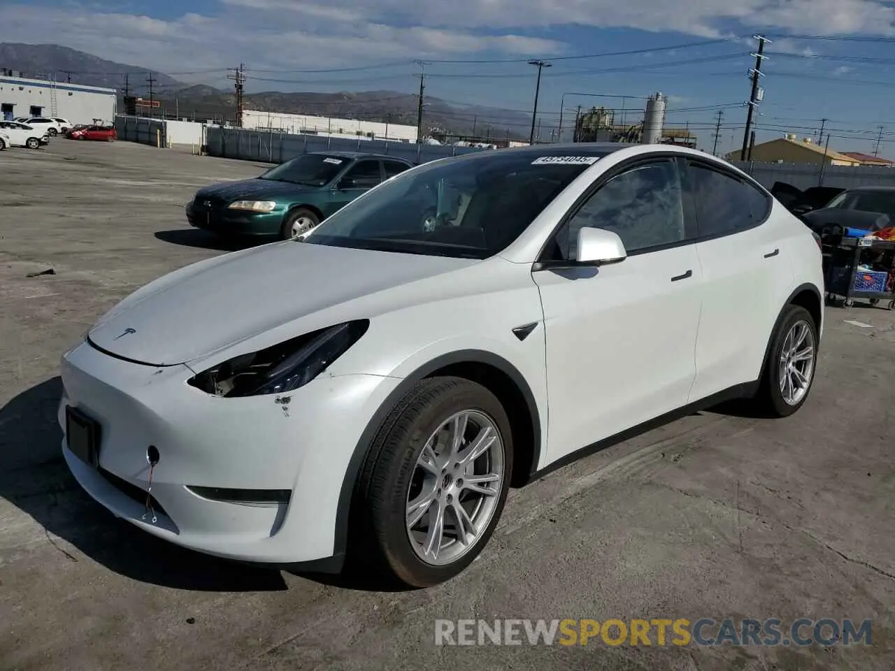 1 Photograph of a damaged car 7SAYGDEE6PA086727 TESLA MODEL Y 2023