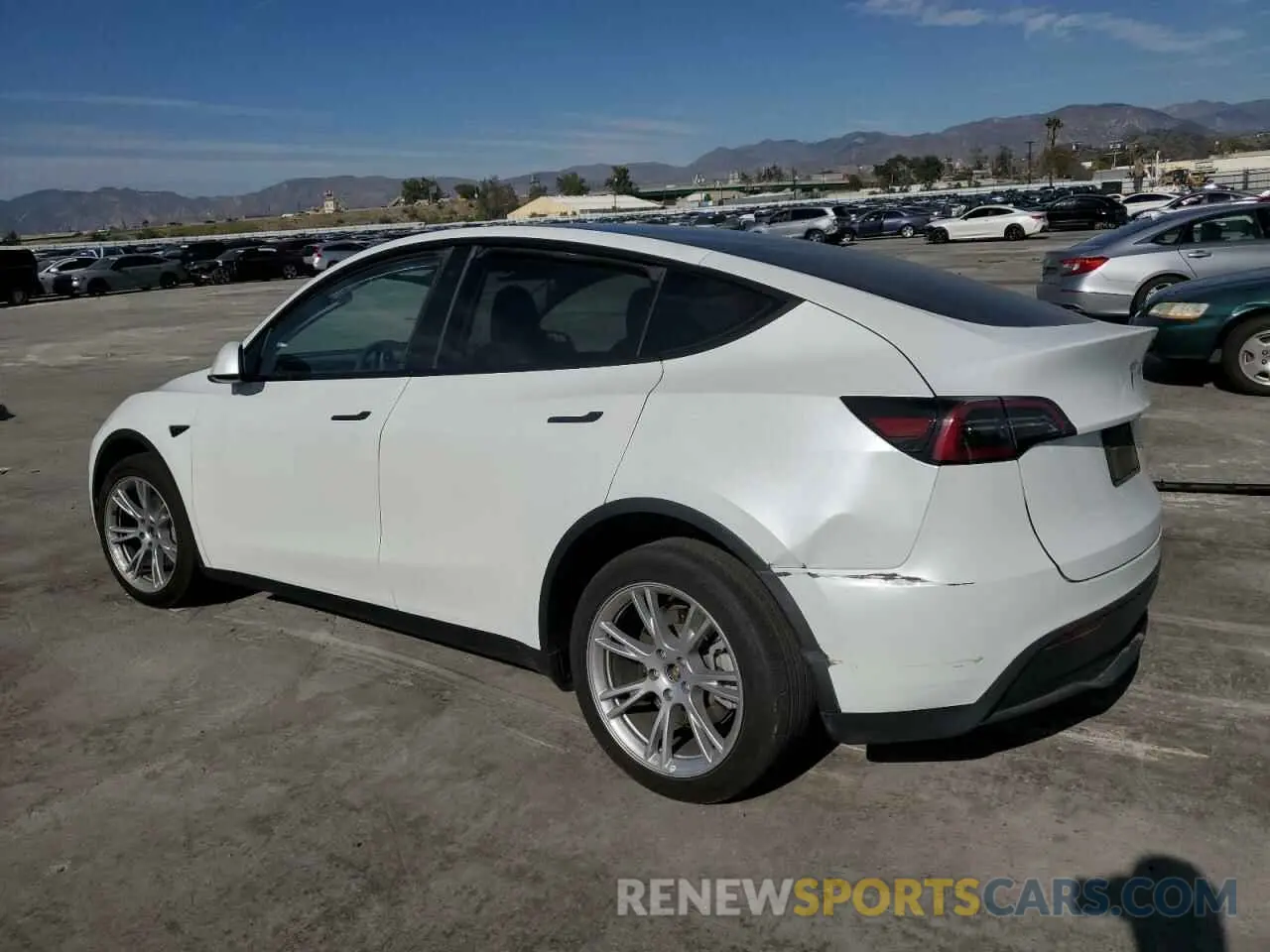 2 Photograph of a damaged car 7SAYGDEE6PA086727 TESLA MODEL Y 2023