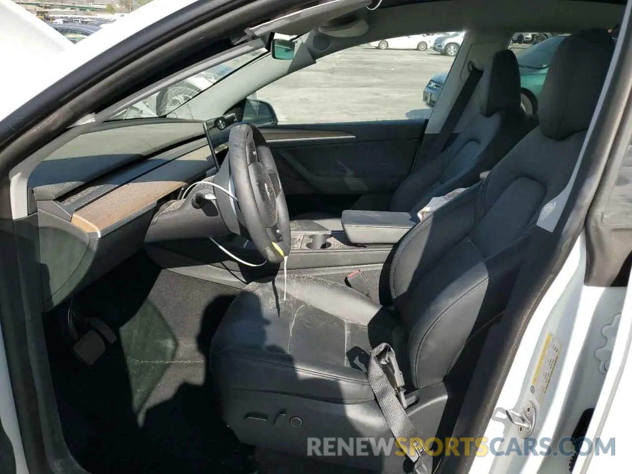 7 Photograph of a damaged car 7SAYGDEE6PA086727 TESLA MODEL Y 2023