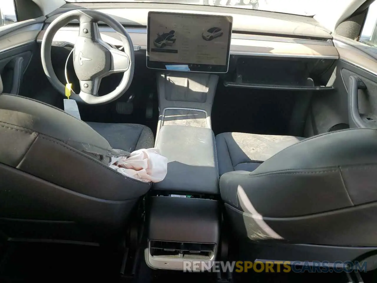 8 Photograph of a damaged car 7SAYGDEE6PA086727 TESLA MODEL Y 2023