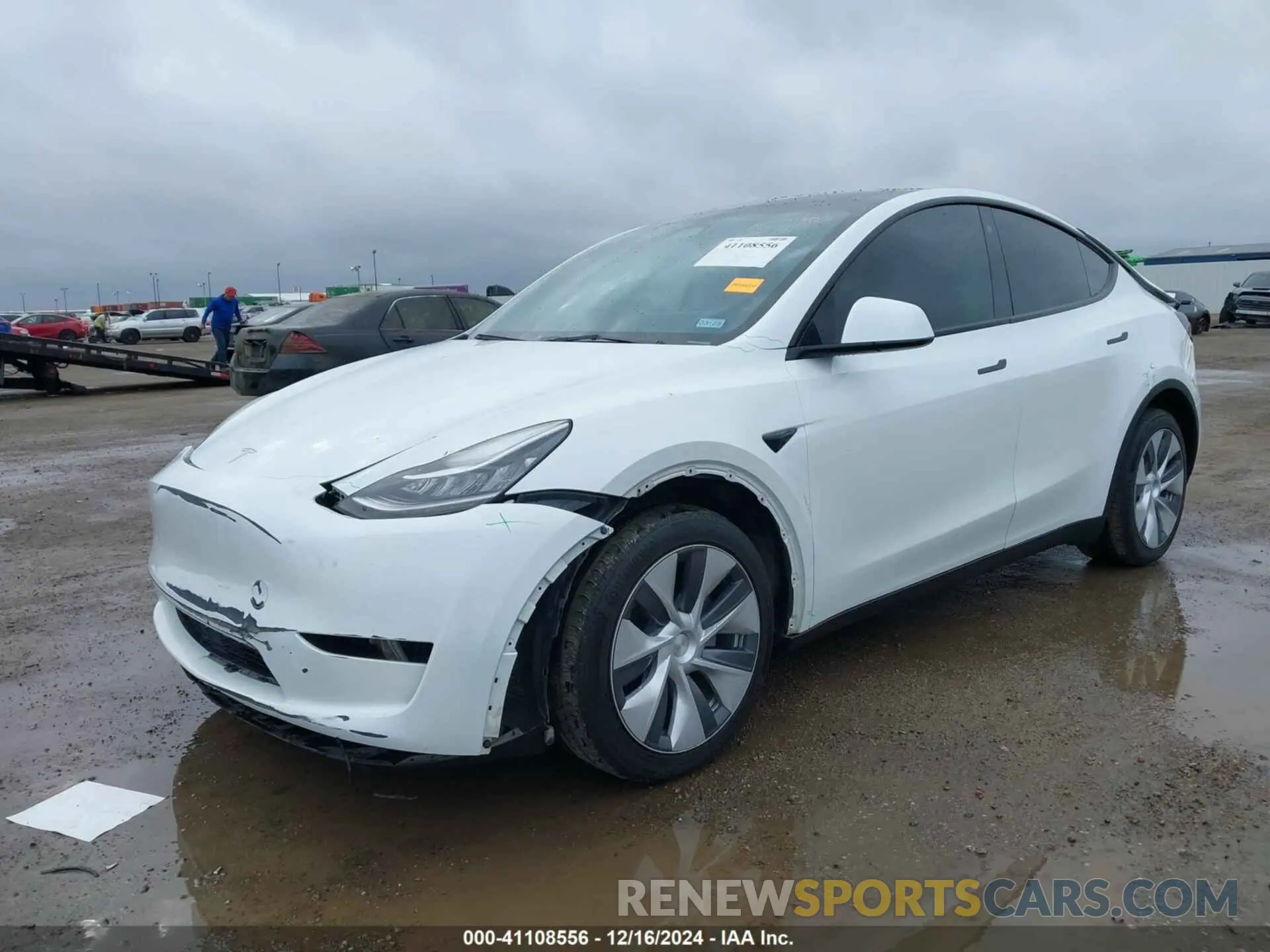 2 Photograph of a damaged car 7SAYGDEE6PA095394 TESLA MODEL Y 2023