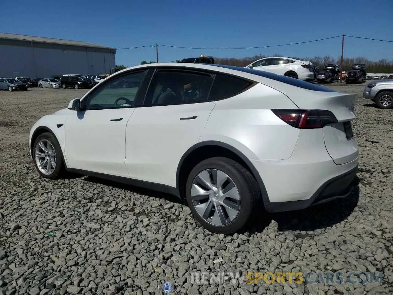 2 Photograph of a damaged car 7SAYGDEE6PA100058 TESLA MODEL Y 2023