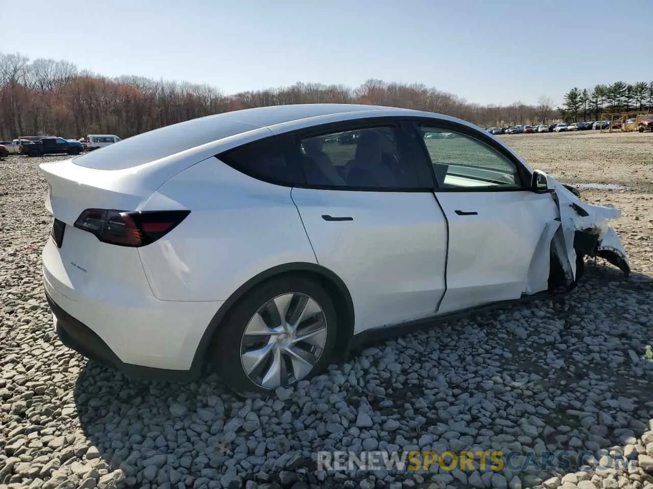 3 Photograph of a damaged car 7SAYGDEE6PA100058 TESLA MODEL Y 2023