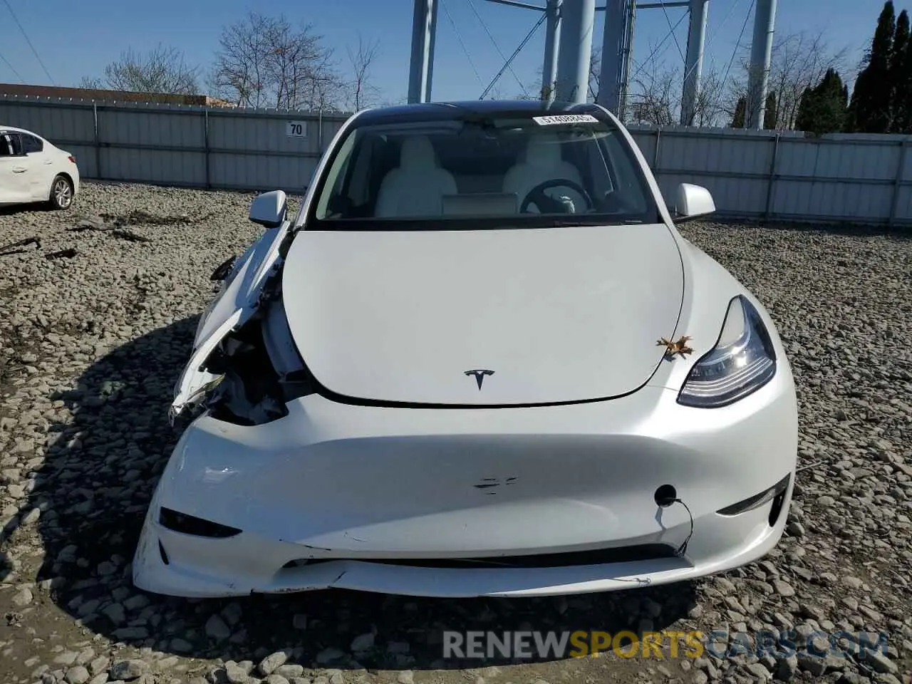 5 Photograph of a damaged car 7SAYGDEE6PA100058 TESLA MODEL Y 2023
