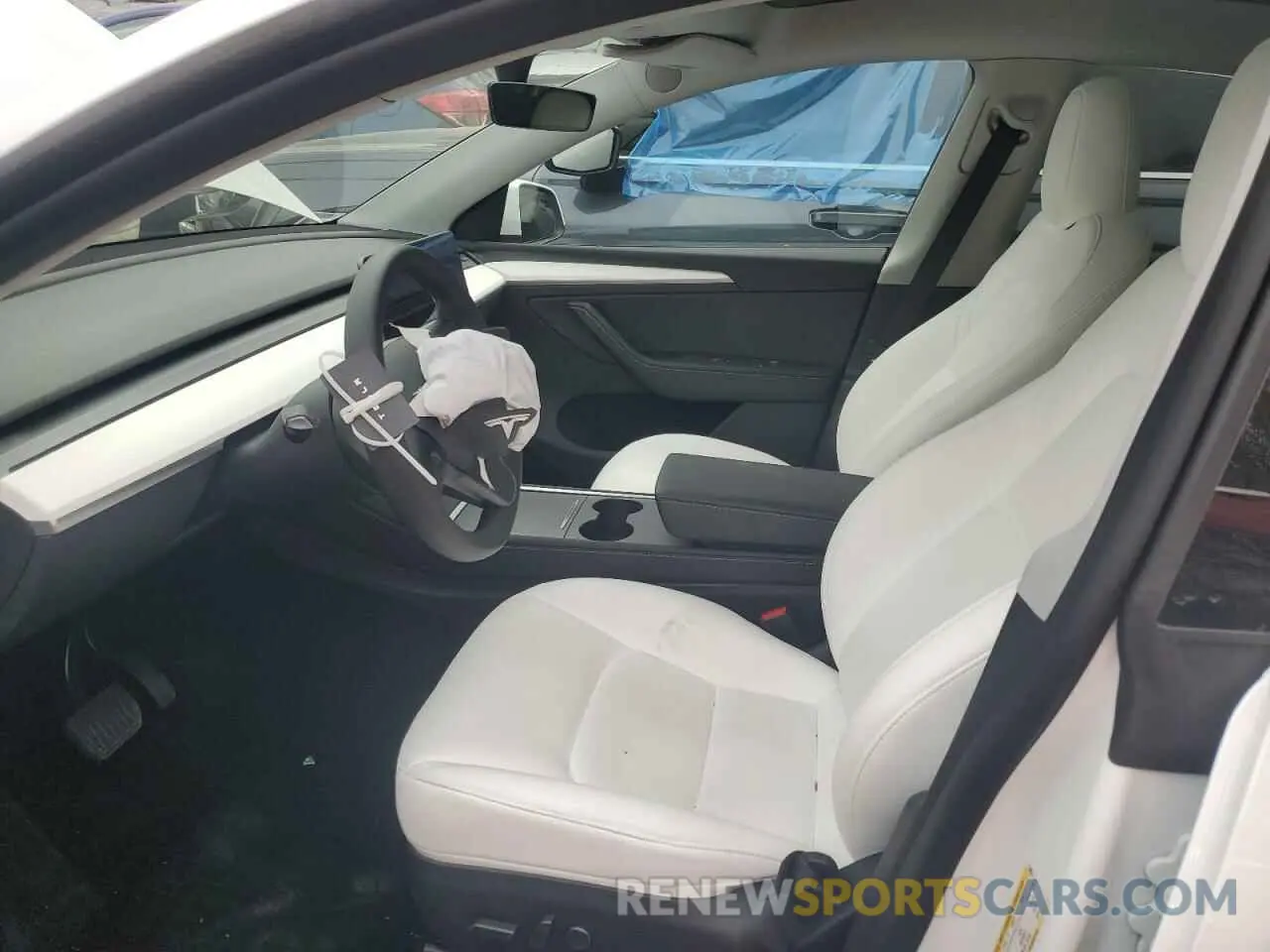 7 Photograph of a damaged car 7SAYGDEE6PA100058 TESLA MODEL Y 2023
