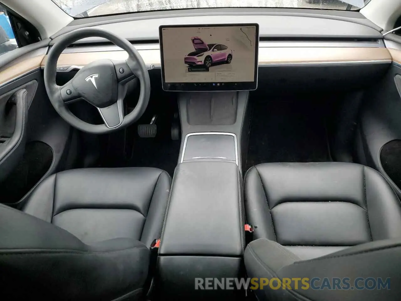 8 Photograph of a damaged car 7SAYGDEE6PA103185 TESLA MODEL Y 2023