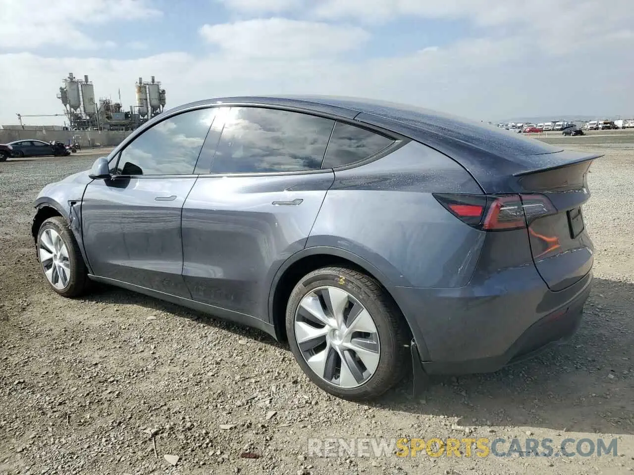 2 Фотография поврежденного автомобиля 7SAYGDEE6PA115885 TESLA MODEL Y 2023