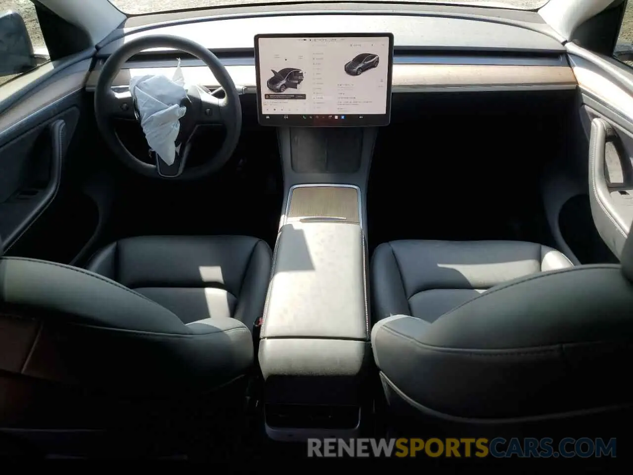 8 Фотография поврежденного автомобиля 7SAYGDEE6PA115885 TESLA MODEL Y 2023