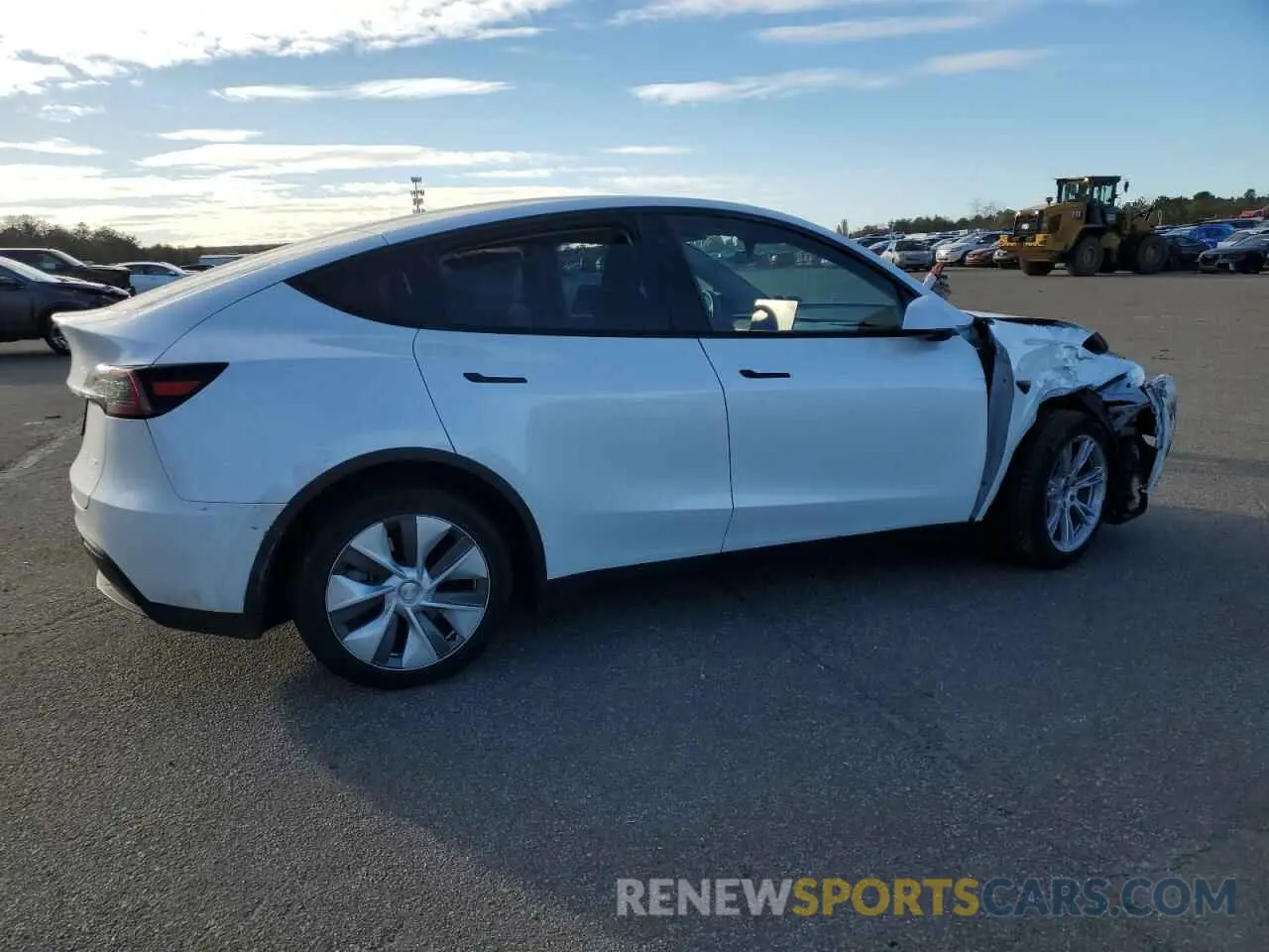 3 Photograph of a damaged car 7SAYGDEE6PA125140 TESLA MODEL Y 2023