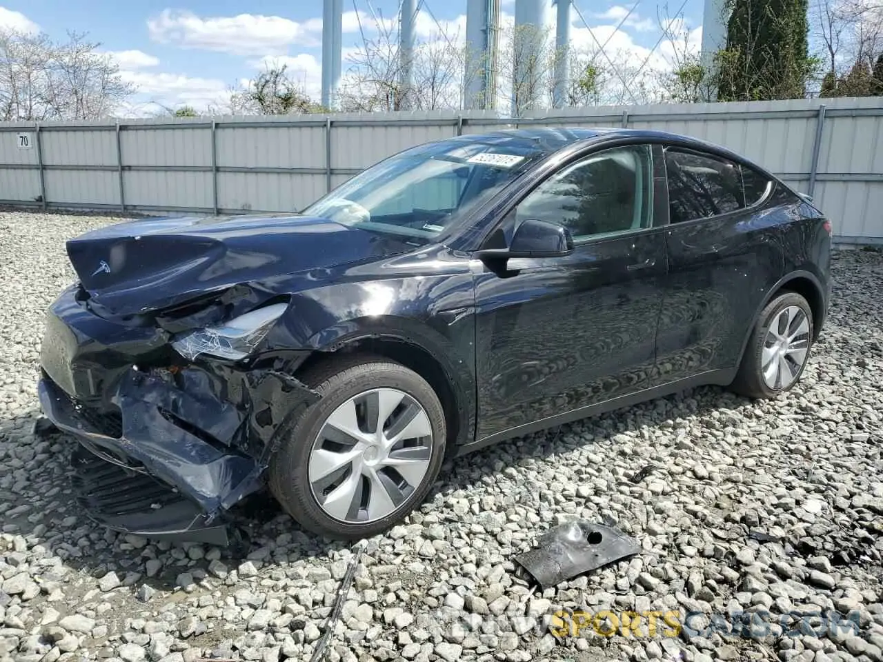 1 Фотография поврежденного автомобиля 7SAYGDEE6PA127292 TESLA MODEL Y 2023