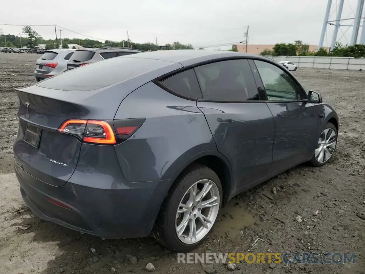 3 Фотография поврежденного автомобиля 7SAYGDEE6PA140964 TESLA MODEL Y 2023