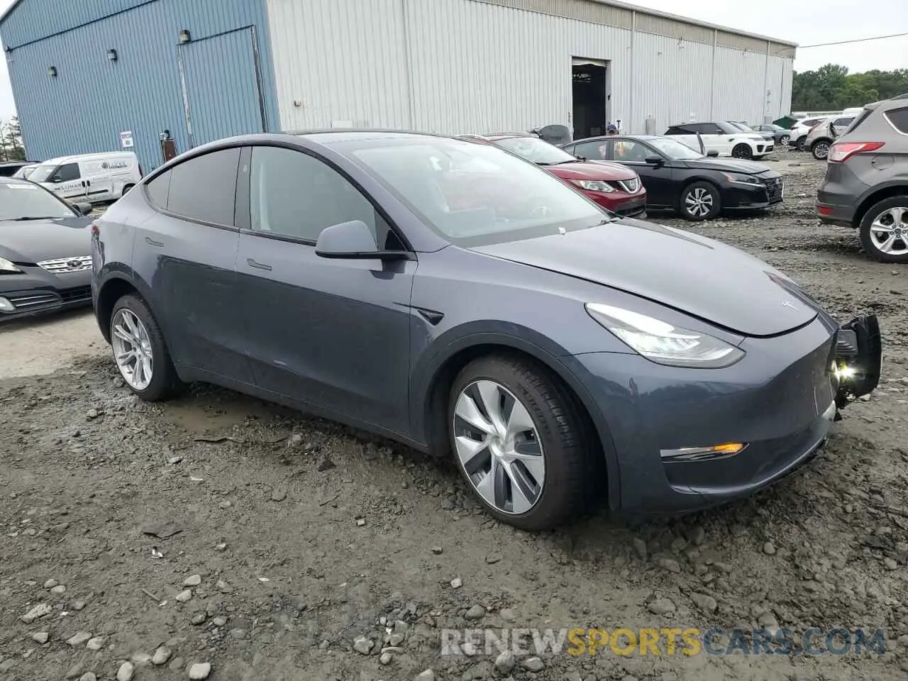 4 Фотография поврежденного автомобиля 7SAYGDEE6PA140964 TESLA MODEL Y 2023
