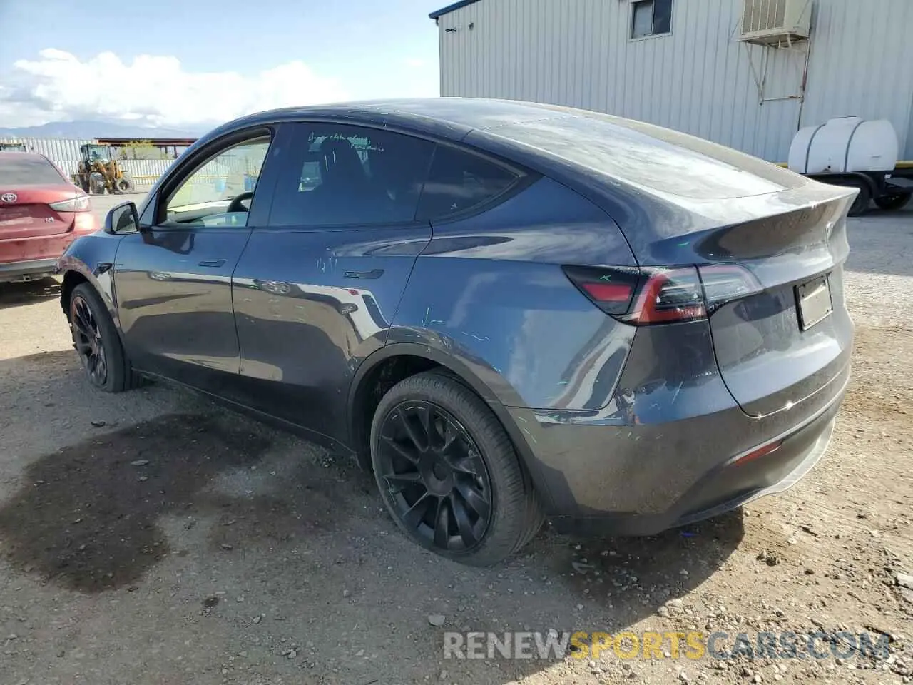 2 Photograph of a damaged car 7SAYGDEE6PA143010 TESLA MODEL Y 2023