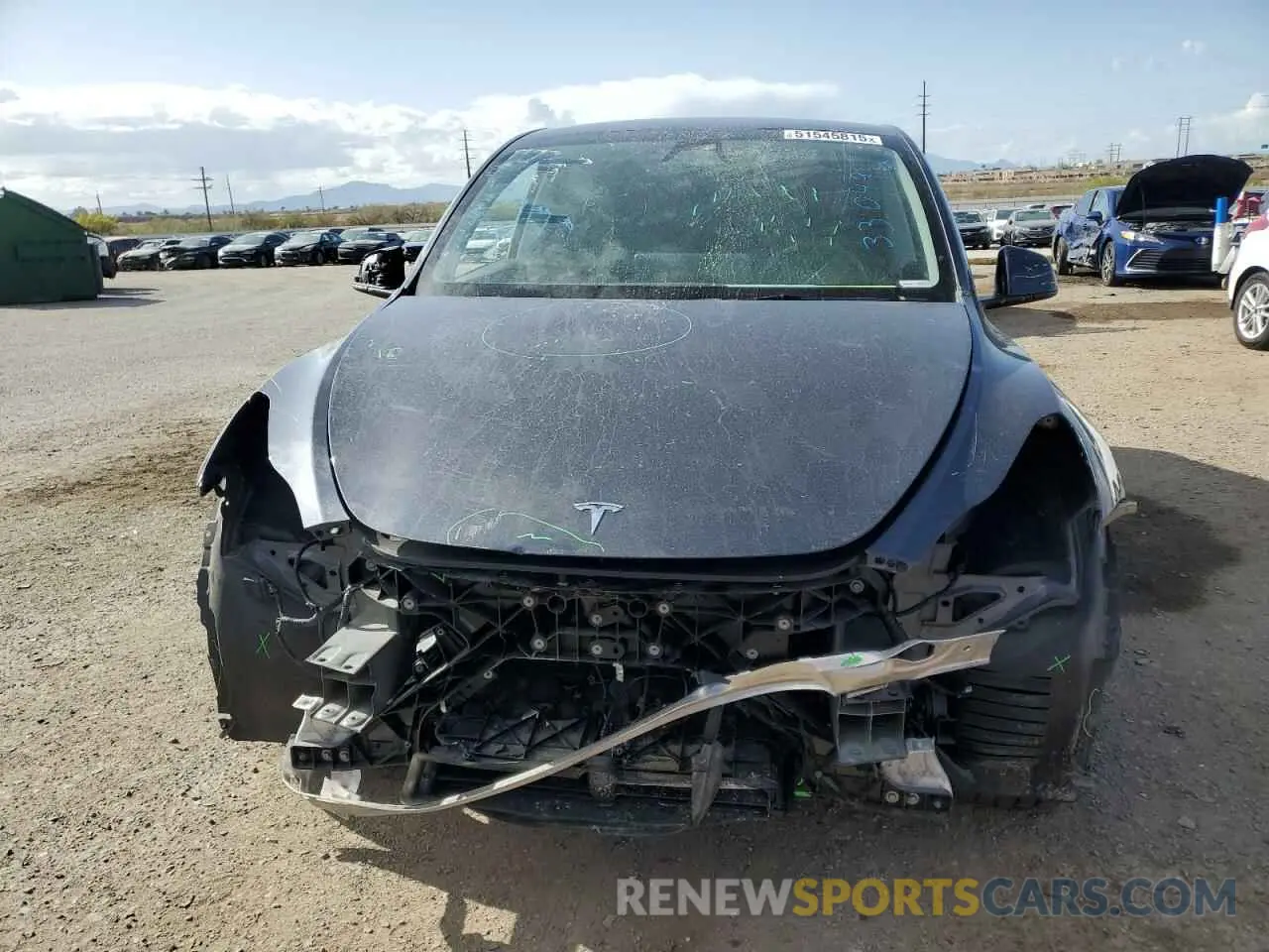 5 Photograph of a damaged car 7SAYGDEE6PA143010 TESLA MODEL Y 2023