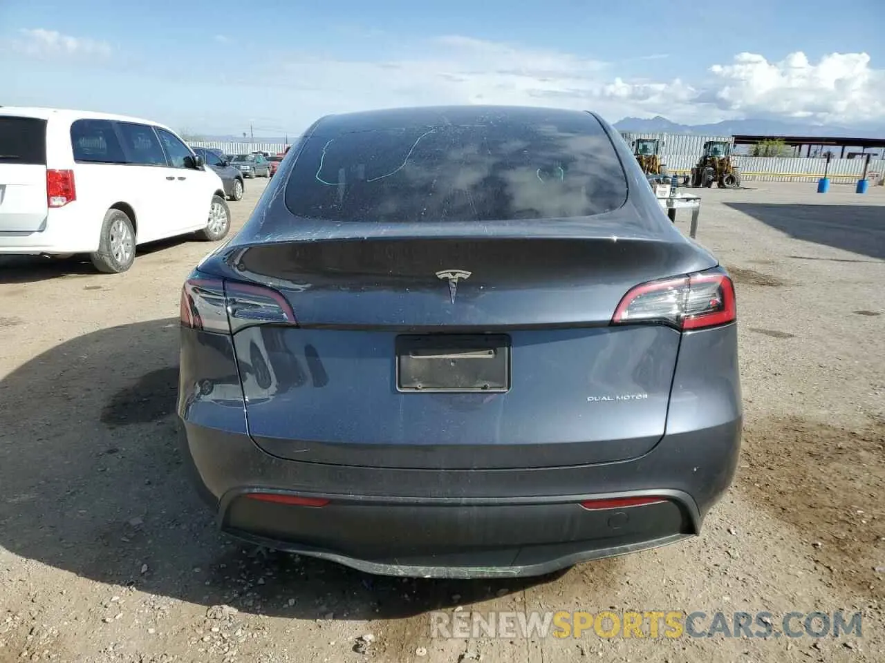6 Photograph of a damaged car 7SAYGDEE6PA143010 TESLA MODEL Y 2023