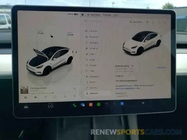 9 Photograph of a damaged car 7SAYGDEE6PA148420 TESLA MODEL Y 2023
