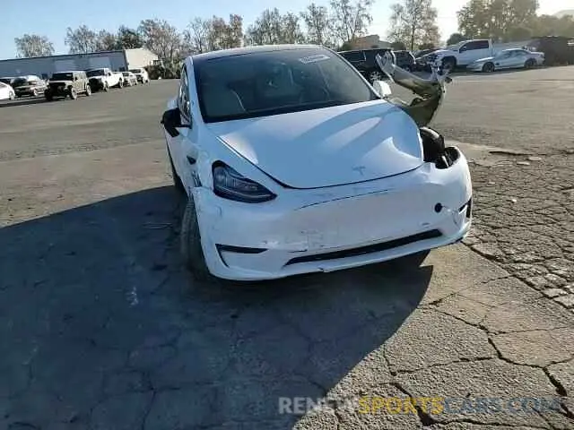 11 Фотография поврежденного автомобиля 7SAYGDEE6PA155383 TESLA MODEL Y 2023