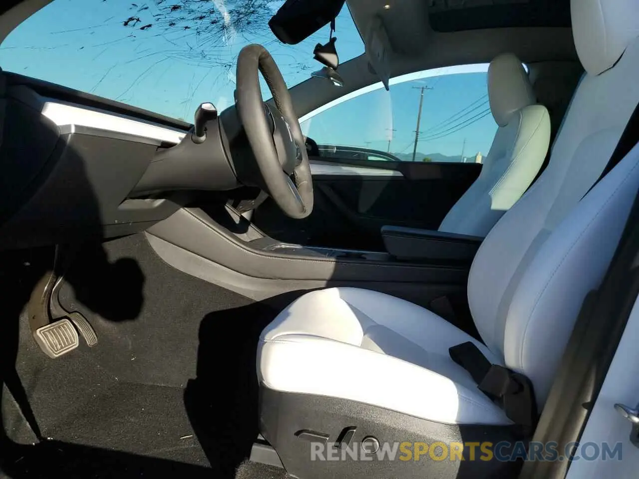 7 Фотография поврежденного автомобиля 7SAYGDEE6PA155383 TESLA MODEL Y 2023
